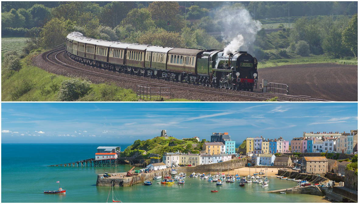No. 35028 'Clan Line' & Tenby